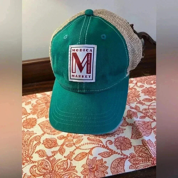 Modica Market 30A hat green adjustable 
Seaside style - Picture 1 of 5